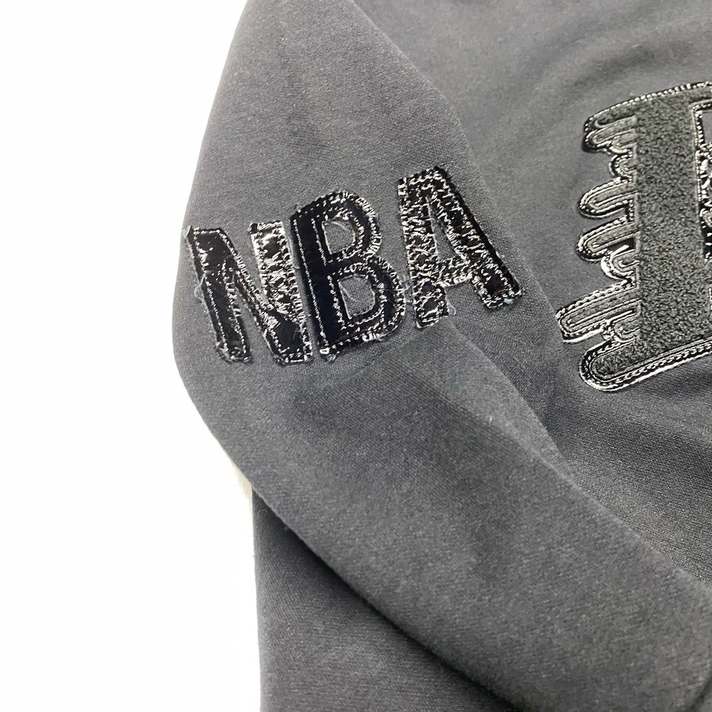 Pro Standard NBA Los Angeles Lakers Crewneck Black Logo Long Sleeve Shirt Small - Picture 4 of 10